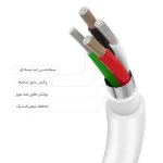کابل تبدیل USB به لایتنینگ اپل طول 1 متر برای سری های 7 به بالا - تصویر 2
