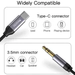 کابل تبدیل USB-C به AUX یسیدو مدل YAU-20 طول 1 متر - تصویر 4