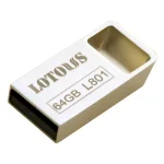 **فلش مموری لوتوس مدل L-801 ظرفیت 64 گیگابایت** تکنولوژی رابط : **USB 2.0**