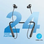 هدفون بلوتوثی گردنی انکر مدل SoundCore Life U2i بدون قابلیت نویز کنسلینگ، درگاه شارژ USB Type-C، مقاوم در برابر رطوبت و عرق - تصویر 2
