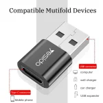 مبدل USB-C به USB یسیدو مدل GS09 - تصویر 2