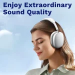 هدفون بلوتوثی مدل HEADPHONE WIRELESS STEREO P9 V5.3 بدون نویز کنسلینگ، درگاه شارژ USB Type-C، با قابلیت اتصال به 2 دستگاه همزمان، دارای باتری قابل شارژ، اتصال دوگانه (بی‌سیم و ‌)، دارای نشانگر LED، دارای شیار کارت حافظه - تصویر 3