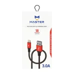 کابل شارژ USB به لایتنینگ مستر مدل ETM004 طول ۱متر