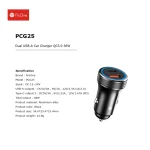 شارژر فندکی 38 وات پرووان مدل PCG25 - تصویر 2