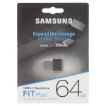 # فلش مموری سامسونگ FIT Plus ظرفیت 64 گیگابایت USB 3.1 مقاوم در برابر آب، ضربه، شوک و گرد و غبار - تصویر 3