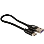 # کابل تبدیل USB به USB-C پرووان مدل PCC130 مشکی 20CM