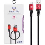 کابل شارژ میکرو مستر مدل ETM005 طول ۱ متر فست شارژ