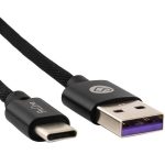 # کابل تبدیل USB به USB-C پرووان مدل PCC130 مشکی 20CM - تصویر 2